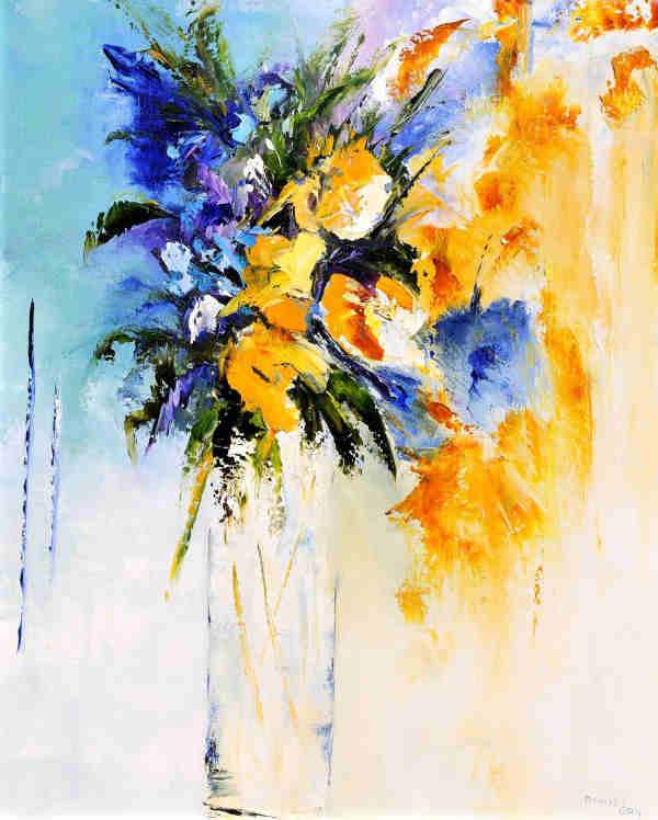 bouquet aux fleurs d'or